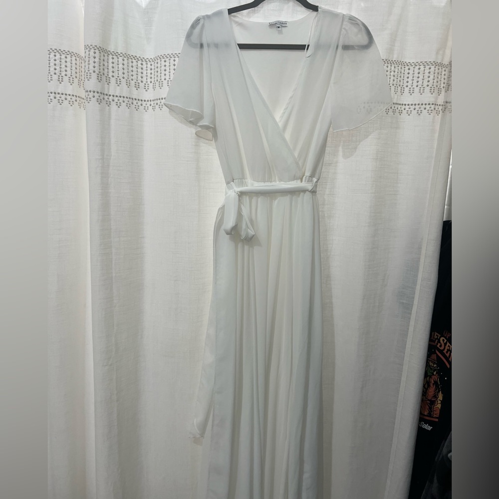 Baltic Born Kristina Maxi dress in White
